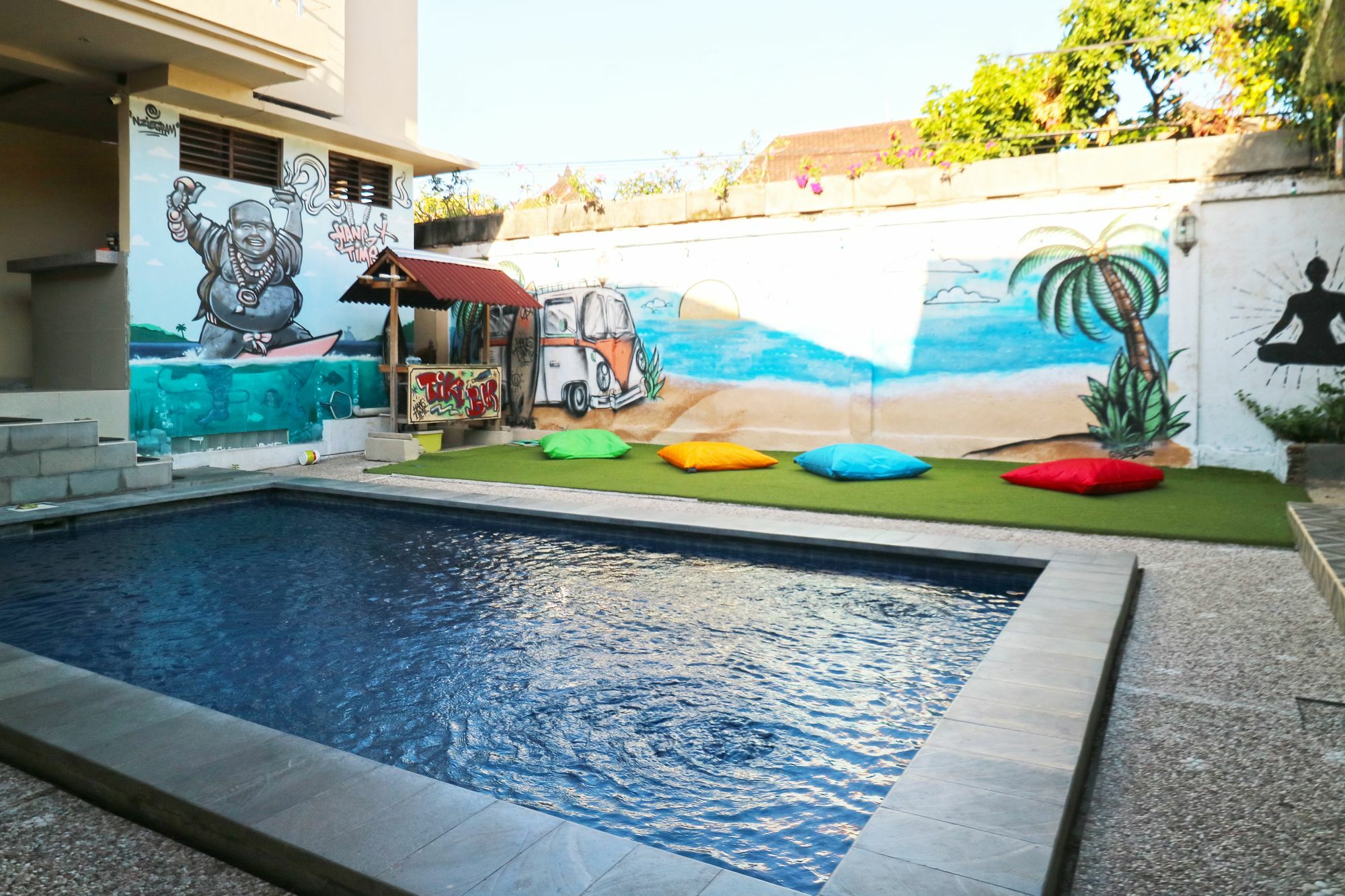 Hang Five Canggu Hostel Bagian luar foto